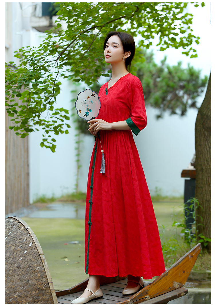 2022 chinesischen kleid cheongsam qipao moderne leinen cheongsam kleid kleid traditionellen qipao kleid orientalischen cheongsam kleid