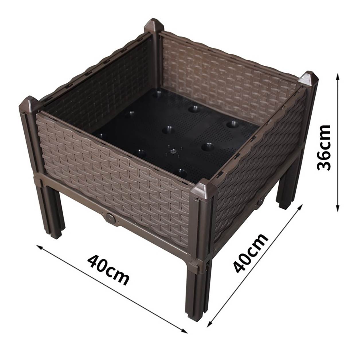 Nursery pots Raised Garden Bed for Vegetables Elevated Planter Box with Legs Outdoor Patio Flower Herb Container Gardenin