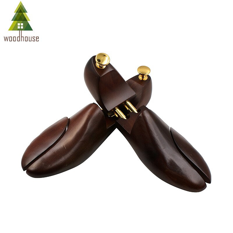 Woodhouse Tube jumeau en bois de cèdre rouge ajustable, arbre à chaussures, hommes et femmes
