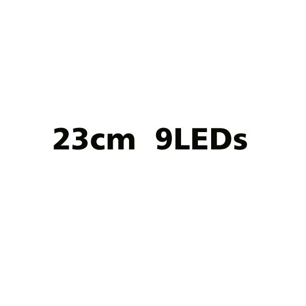 Hoge 25-55 Cm Afstandsbediening Kleurrijke Led Aquarium Licht Aquarium Koraal Lamp 5050 Rgb Submersible Lichten: 23cm