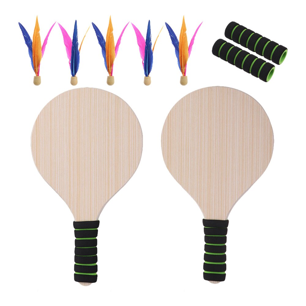 1 Set Cricket Racket Strand Racket Paddle Voor Kinderen Indoor Outdoor Volwassenen