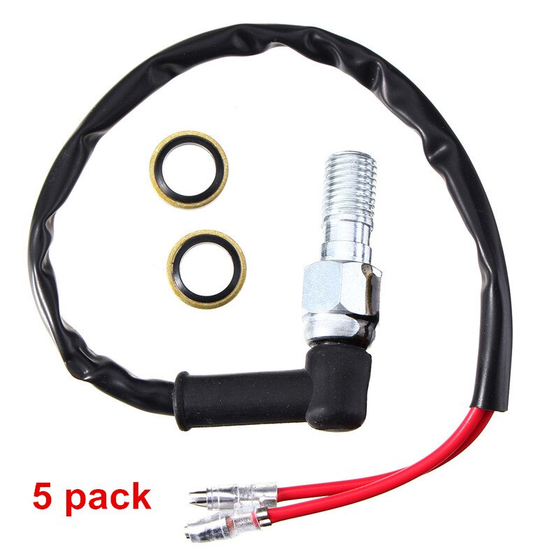 1Pcs Motorcycle Hydraulic Brake Pressure Light Switch Banjo Bolt 10mmx1.25Pitch For Single Line Hydraulic Brake System