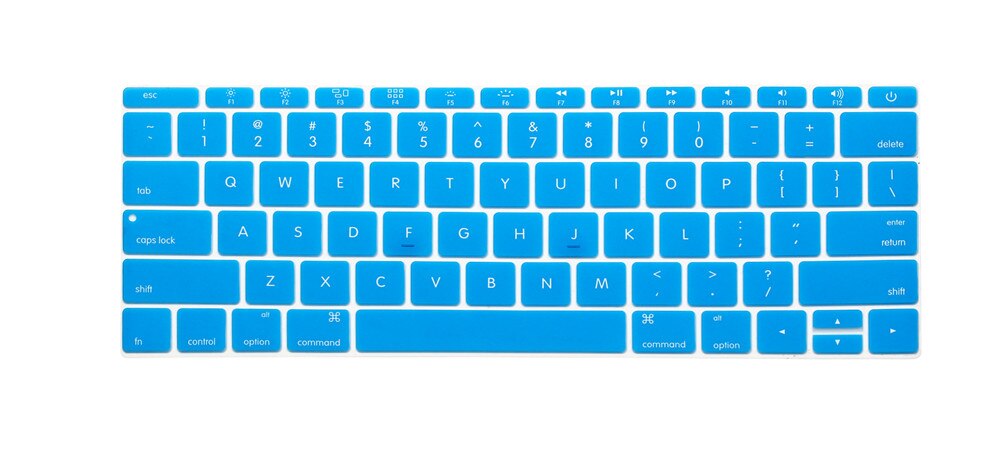 For Apple Macbook Pro 13" Inch Keyboard Skin Cover Protector Us Version A1708 (No Touch Bar) For Mac Book Pro 13.3 1708: sky blue