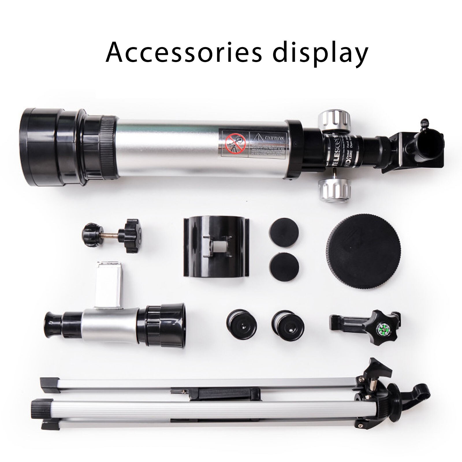 4 # Kinderen En Volwassenen Telescoop Astronomische Monoculaire Met Statief Refractor Spyglass Zoom High Power Krachtige Voor Astronomische Ruimte