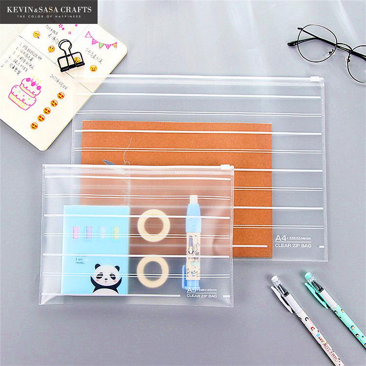 A4/A5 File Folder Document Bag 1Pc Sell A4 Paper Stationery Document Folder Office File Folders Kawaii School Tools