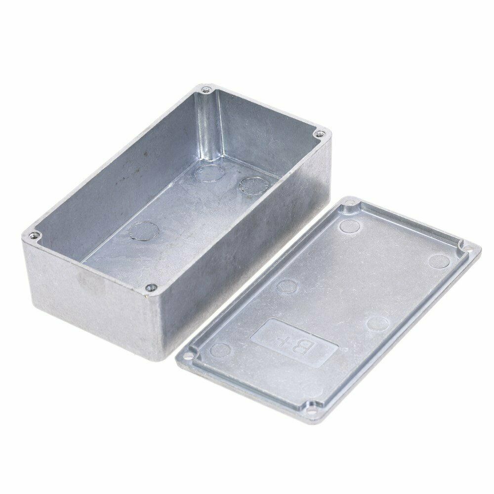 Pedal de efectos estilo 125B, caja de aluminio, caja de estoma, 122x66x39,5mm, para instrumento de guitarra