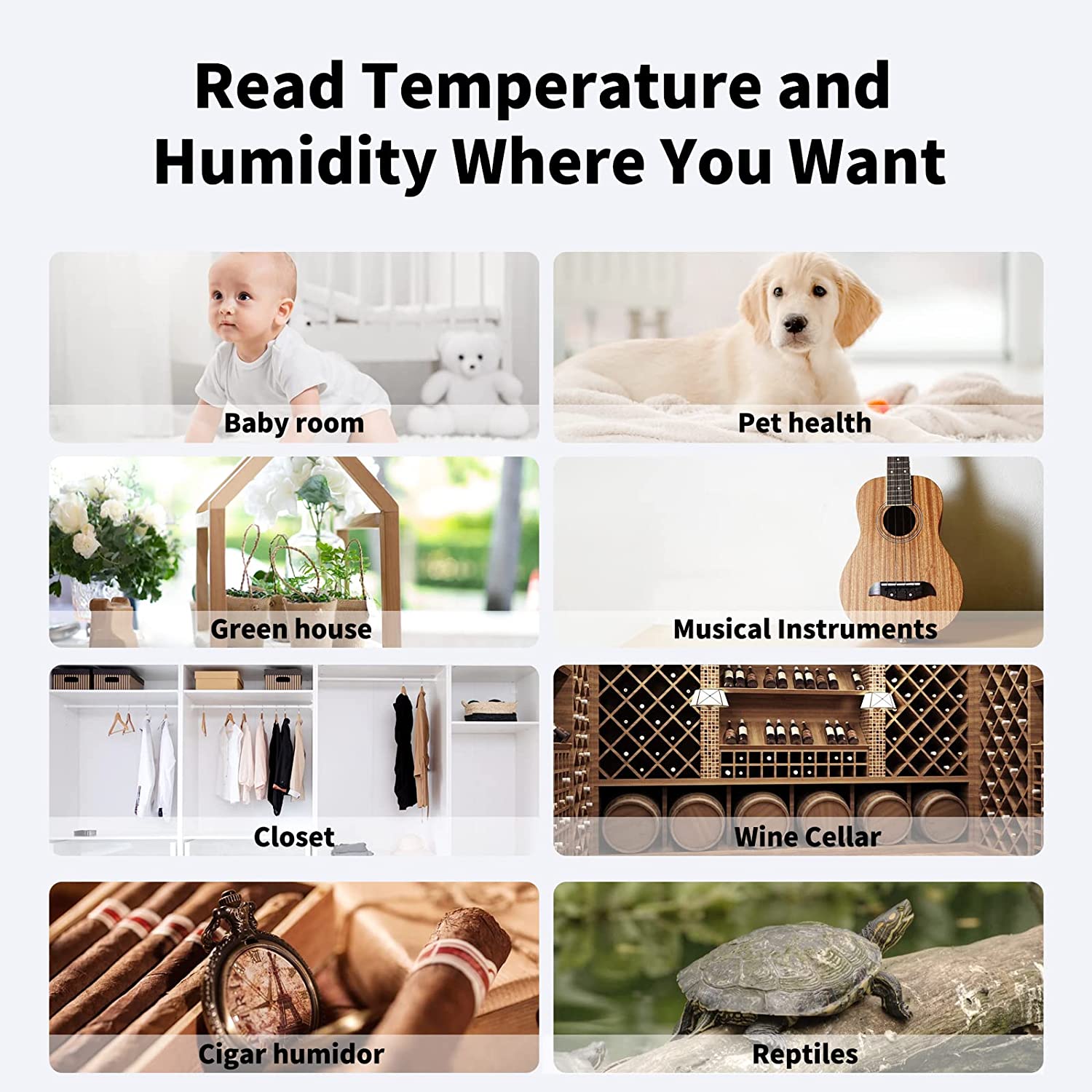 Digital LCD Indoor Convenient Temperature Sensor Humidity Meter Thermometer Hygrometer Gauge