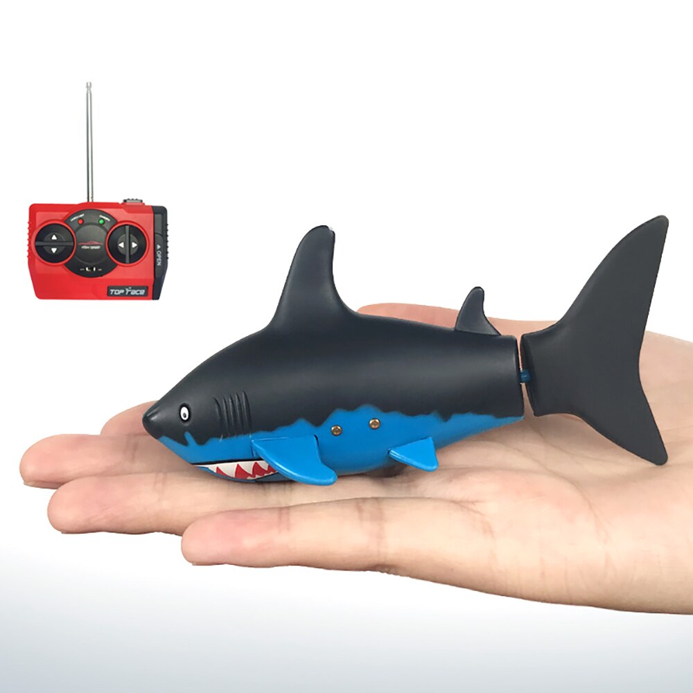 Rc Mini Submarine Shark Vis Afstandsbediening Onder Water Model Kinderen Speelgoed Boot Radio Control Boot Shark Speelgoed Model