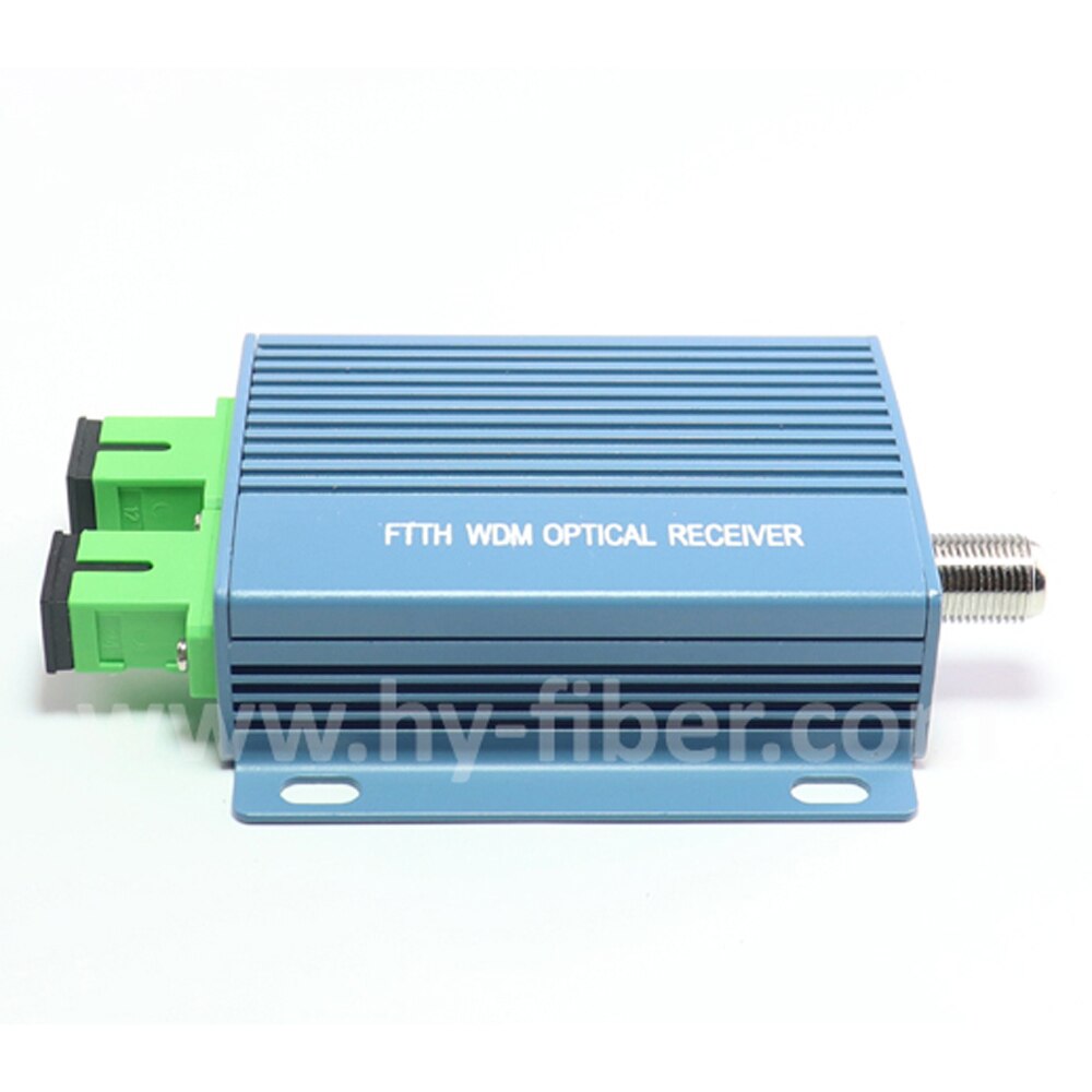FTTH receptor pasivo CATV, Mini convertidor WDM óptico de nodo sin potencia, minimodo triplexor de puerto RF