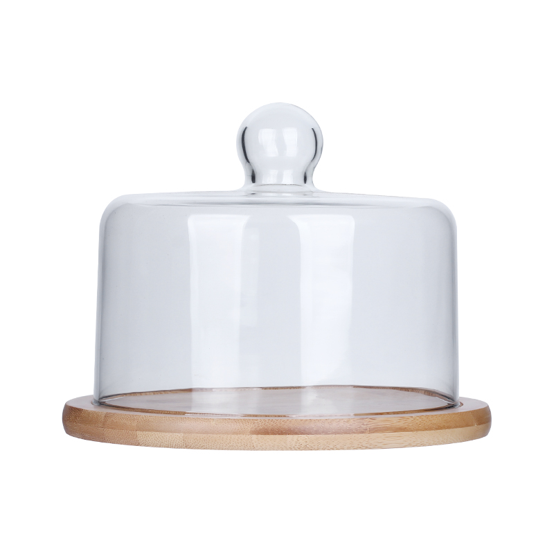 Afternoon Tea Cake Stand Vintage Hout Glas Fruit Dessert Snoep Snack Cake Stand Woonkamer Ondersteuning Gateau Servies DG50TD