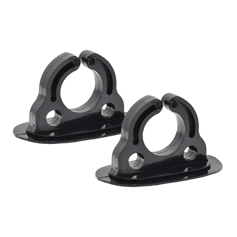 2/4 Pcs Paddle Storage Holder Plastic Rubber Boat Paddle Holder Clips Oar Keeper for Kayaks Canoes Rowing Boats Inflatable Boat: PURPLE