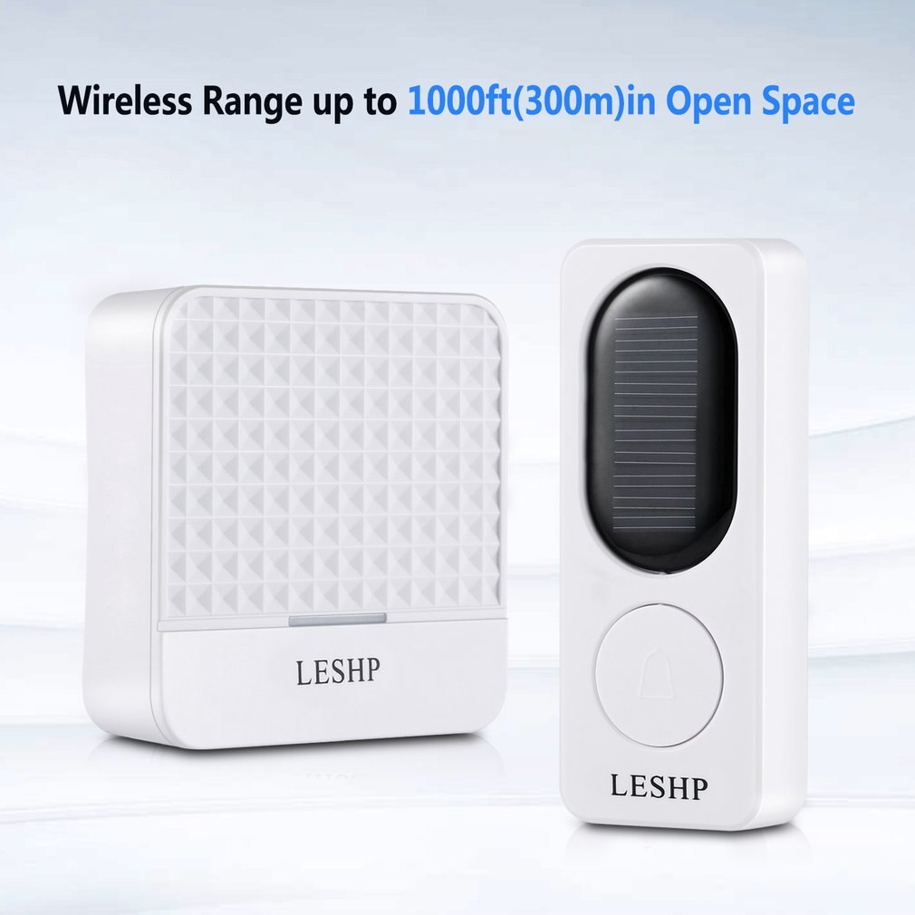 Leshp Router LESHP Solar Wireless Doorbell Waterproof Doorbell ... – Vicedeal