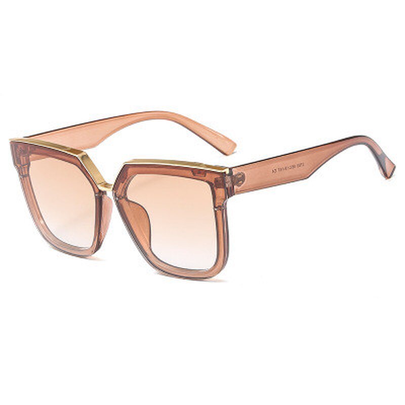 Oversized Zonnebril Vrouwen Vierkante Retro Zonnebril Vrouwen Bril Voor Vrouwen Oculos De Sol Feminino Voor Driver