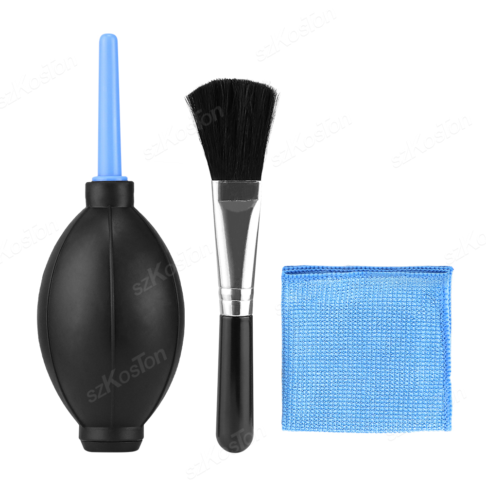 DSLR Camera Cleaning Kit with Cleaning Swabs Microfiber Cloths Camera Cleaning Pen for Camera Lens Optical Lens: WHITE
