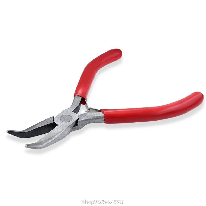 1/3pcs Flat Curved Nose Pliers Multi-step Ring Looping Wire Looper Split Ring Opener Plier DIY Jewelry Making Tools O13 20: C