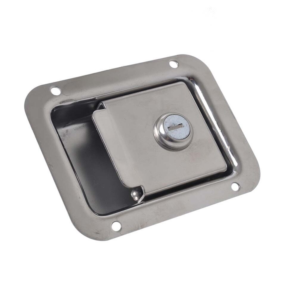 1PC RV Tool Box Trailer Car Lock Anti-theft Stainless Steel Handle Lock Trailer Accessories