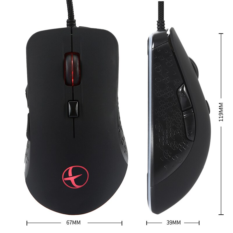 Jelly Comb Wired Warmer Heated Mouse for Laptop Notebook Programmable 6 Buttons Gaming Mouse 2400 DPI Adjustable Mouse for Gamer