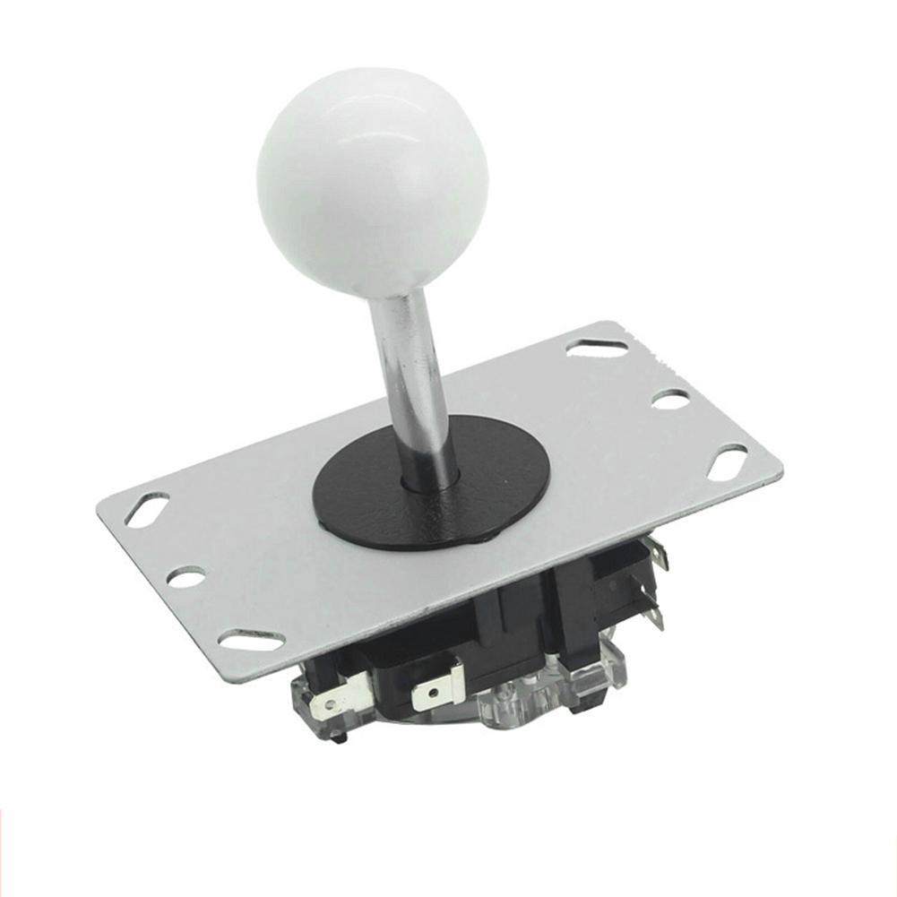 Classic Arcade Joystick Replacement Parts for Arcade Game DIY Project Console: White