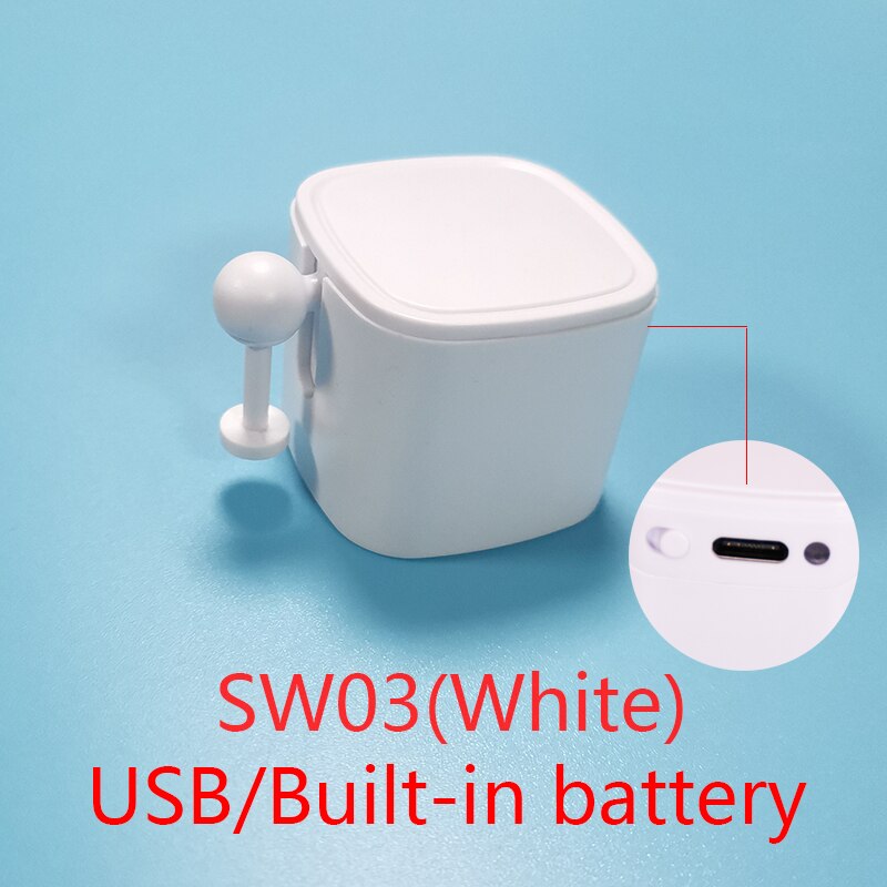 Smart Fingerbot Schalter Knopfdrücker - App & Sprachsteuerung - für Alexa, Google Assistant: SW03(Weiß)