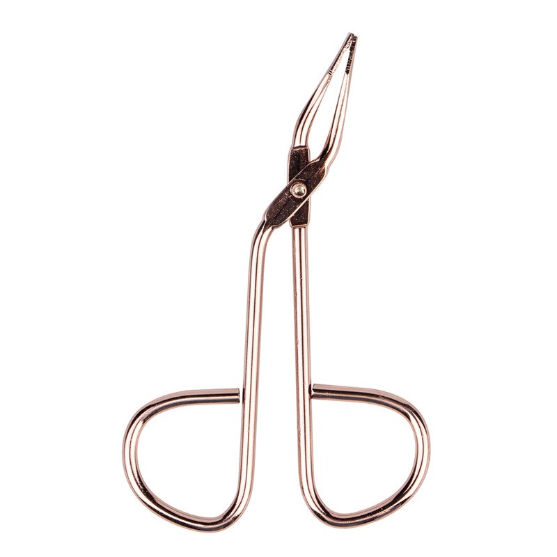 Pinzas para cejas, , práctica, depilación facial, tijeras de maquillaje, Metal cosmético recortador, cortadora de pestañas: 03