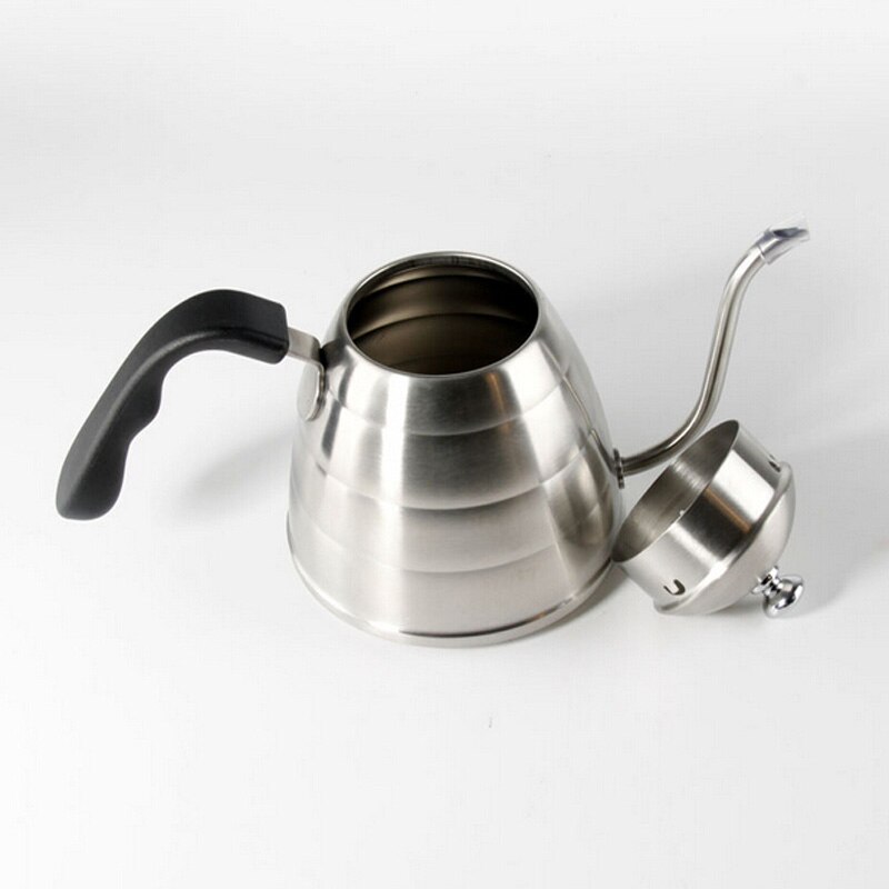 900ML Big Capacity High Grade Coffee Kettle 304 Stainless Steel Induction Cooker Use Coffee Pot