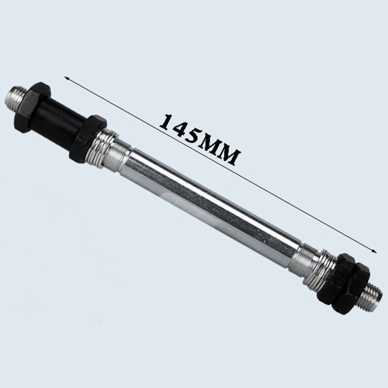 Fahrrad Rad Hub Achse Vorne Hinten Stahl Hohl Spindel Welle Jahrgang M10 X 145mm 108mm 3/8 &quot;für fixie BMX MTB E Fahrrad Straße Spieß: Rückseite 145mm