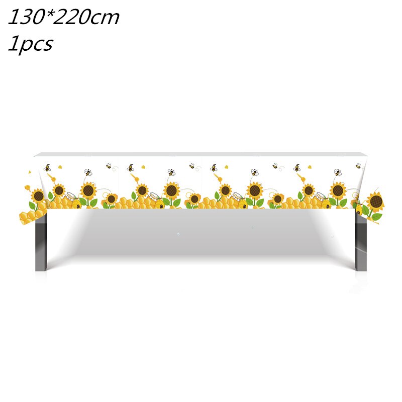 You Are My Sunshine Cake Topper Sunflower Baby Shower Cake Topper Sunflower Birthday Party Decoration Supplies Sunshine Topper: Tablecloth 1pcs