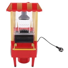 Draagbare Elektrische Popcorn Maker Thuis Ronde/Vierkante Air Popcorn Making Machine Keuken Desktop Mini Diy Corn Maker