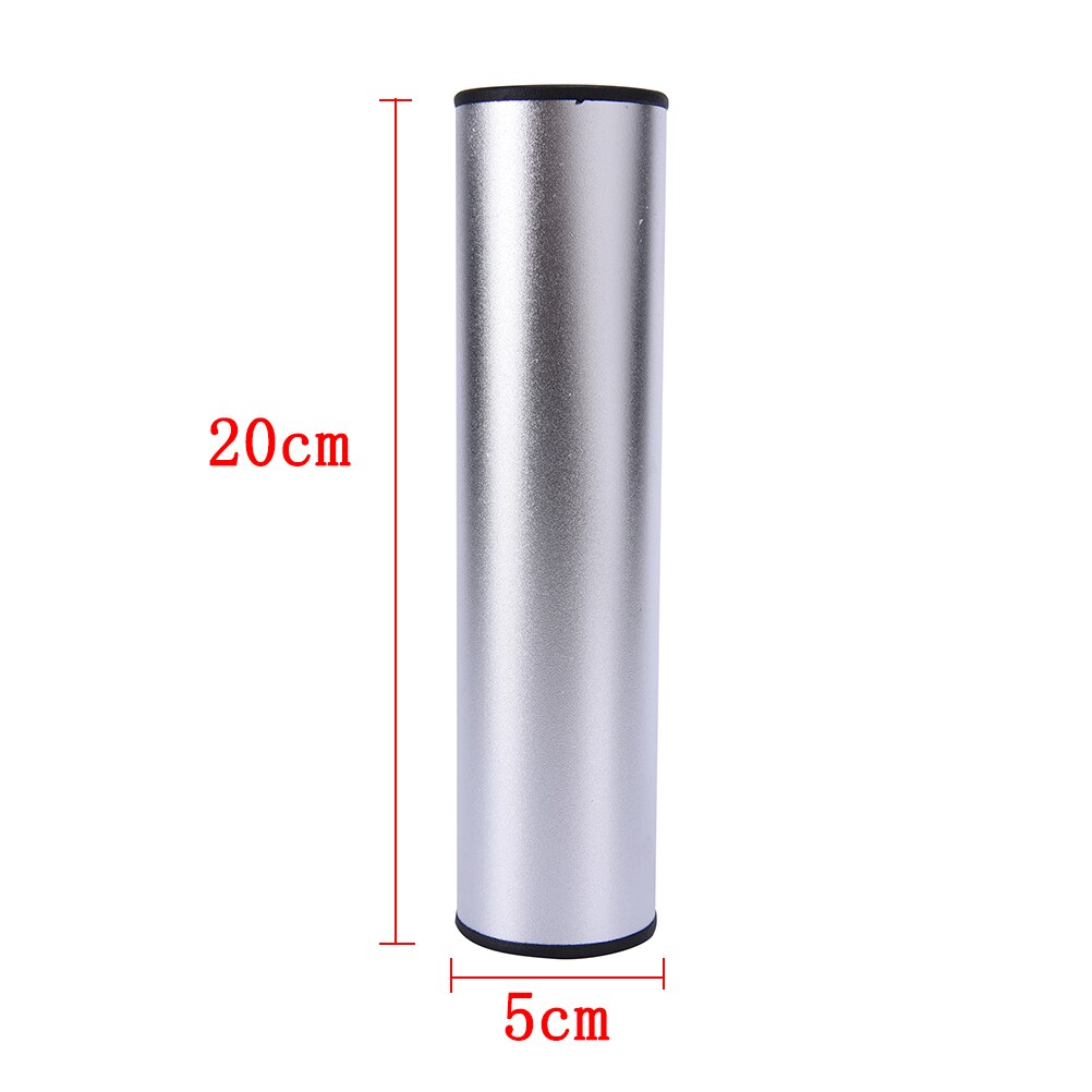 140g cilindro de acero inoxidable agitador de arena ritmo instrumentos musicales Metal percusión de mano 20cm * 5cm