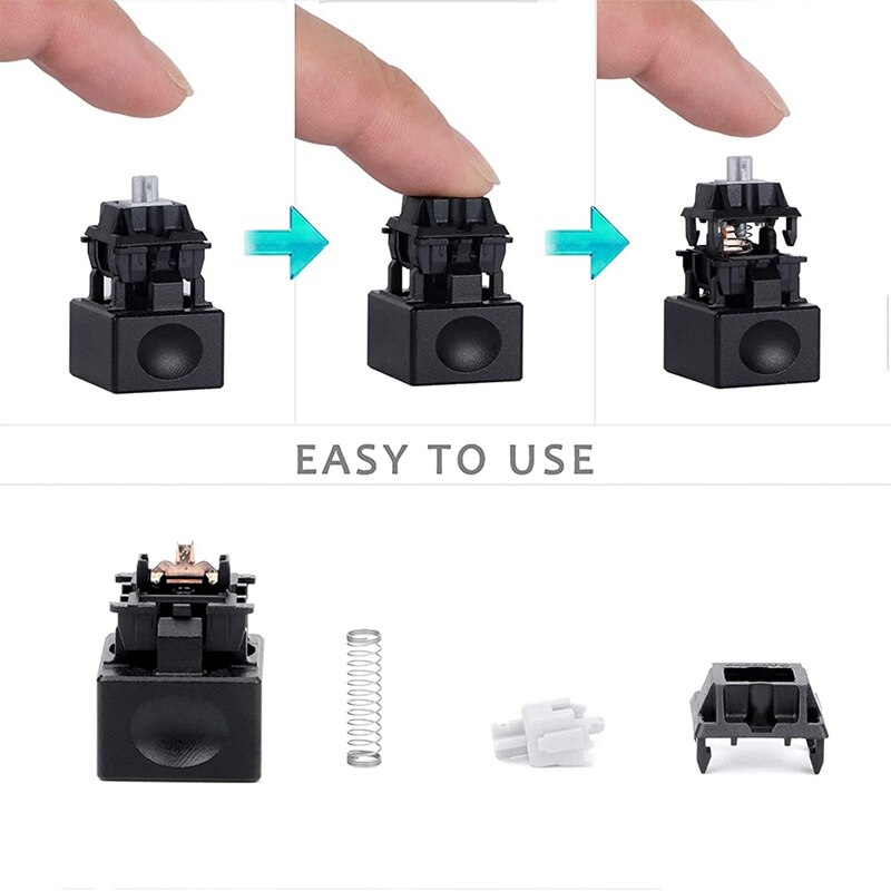 Apriscatole in lega di alluminio con estrattore Keycap per interruttori Cherry MX