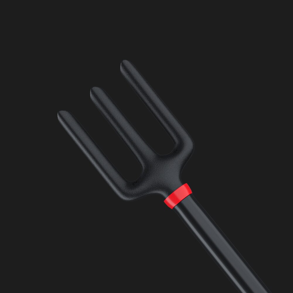 30cm Handy Garden Fork 45 Carbon Steel Handle Garden Tools Long Farm Digging Fork Hand tools for Garden Spade Shovel