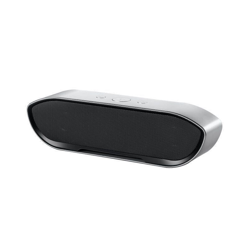 Outdoor Draagbare Mini Card Subwoofer Stereo CY01 Dual Speaker Draadloze Bluetooth Speaker: Zilver