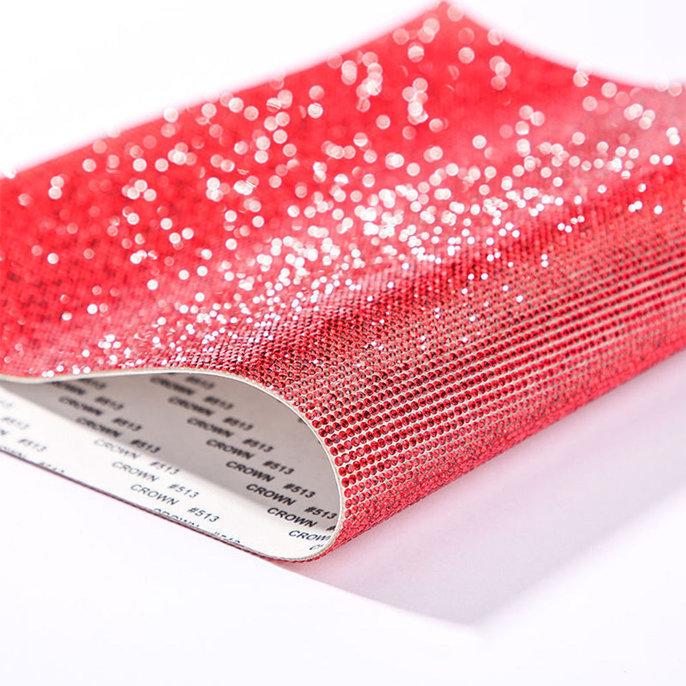 Zelfklevende Strass Sticker Tape Vel Trim Glitter Crystal Ribbon Gem Stickers voor DIY Auto Telefoon Schoenen Kleding Decor: Antiek zink