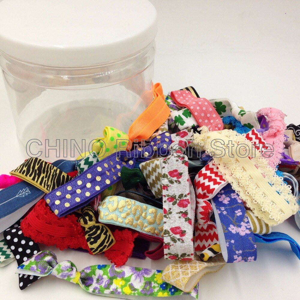 10 meter 16mm gouden zilveren larce polka dot print vouw elastiek voor webbing naaifeestdecoratie