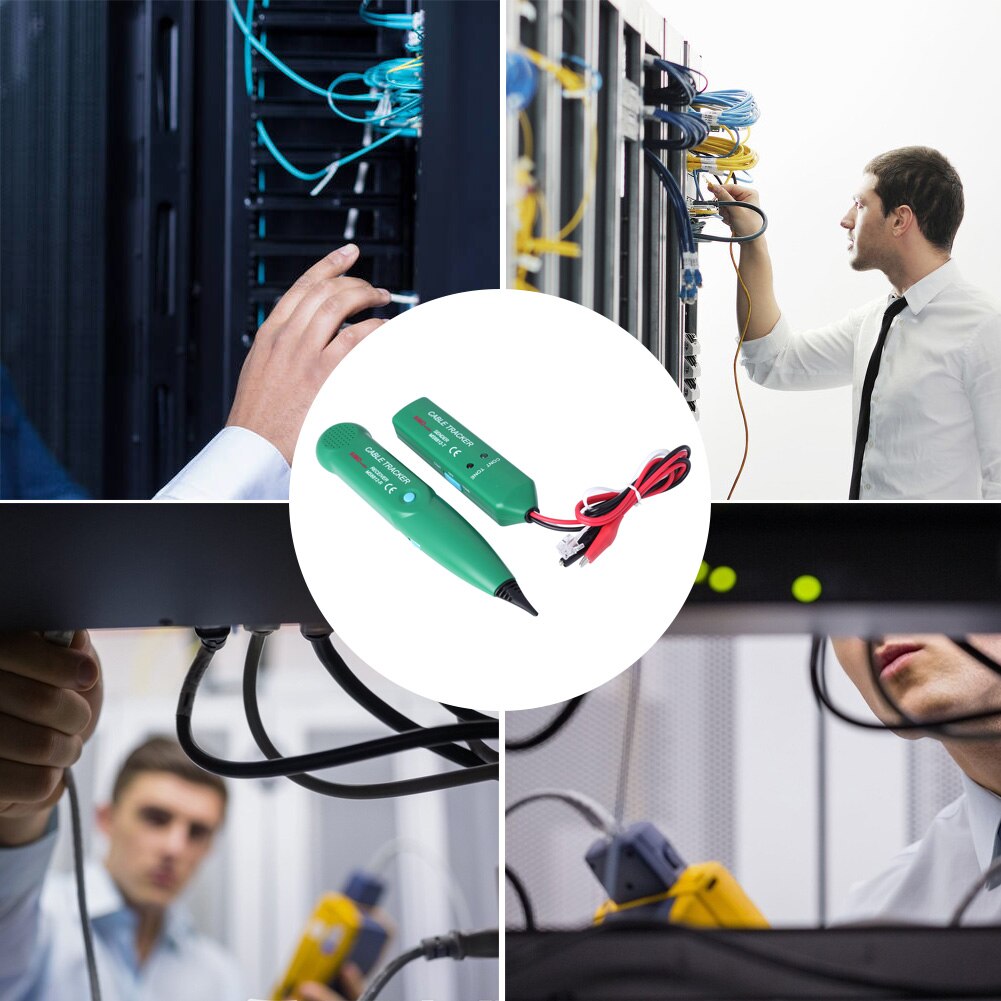 Telephone Line Track Tool Wire Internet Cable Test Machine for Internet Telephone Line without Battery HVR88