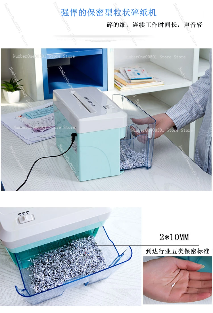 2.1l elektriske mini-makuleringsmaskiner filmakuleringsmaskin kontor hjemme kraftig elektrisk makulering 110-220v papirmakuleringsmaskiner 156mm