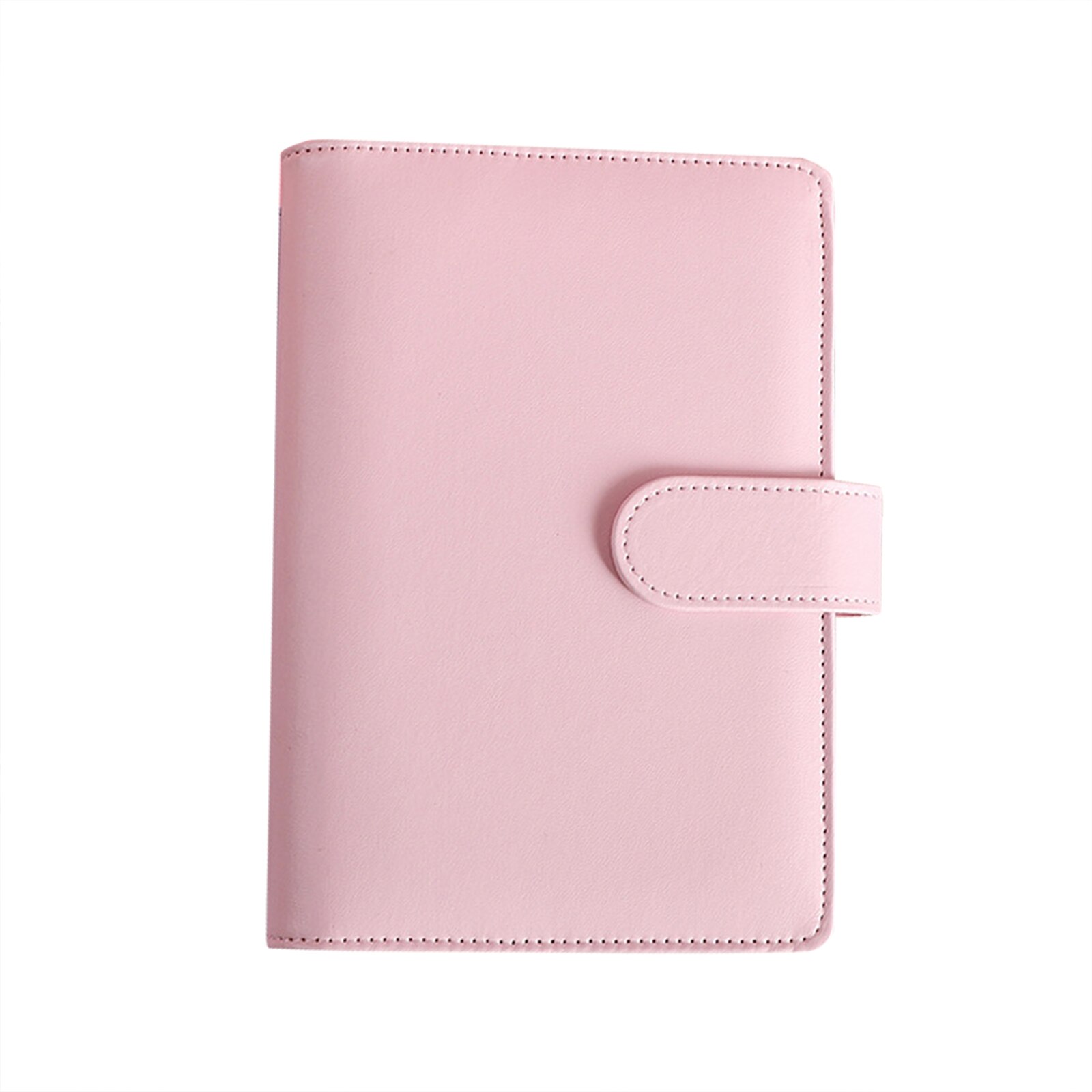 PU pelle Macaron A6 copertina per Notebook Budget raccoglitore ufficio scuola Agenda settimanale personale Agenda organizzatore: pink