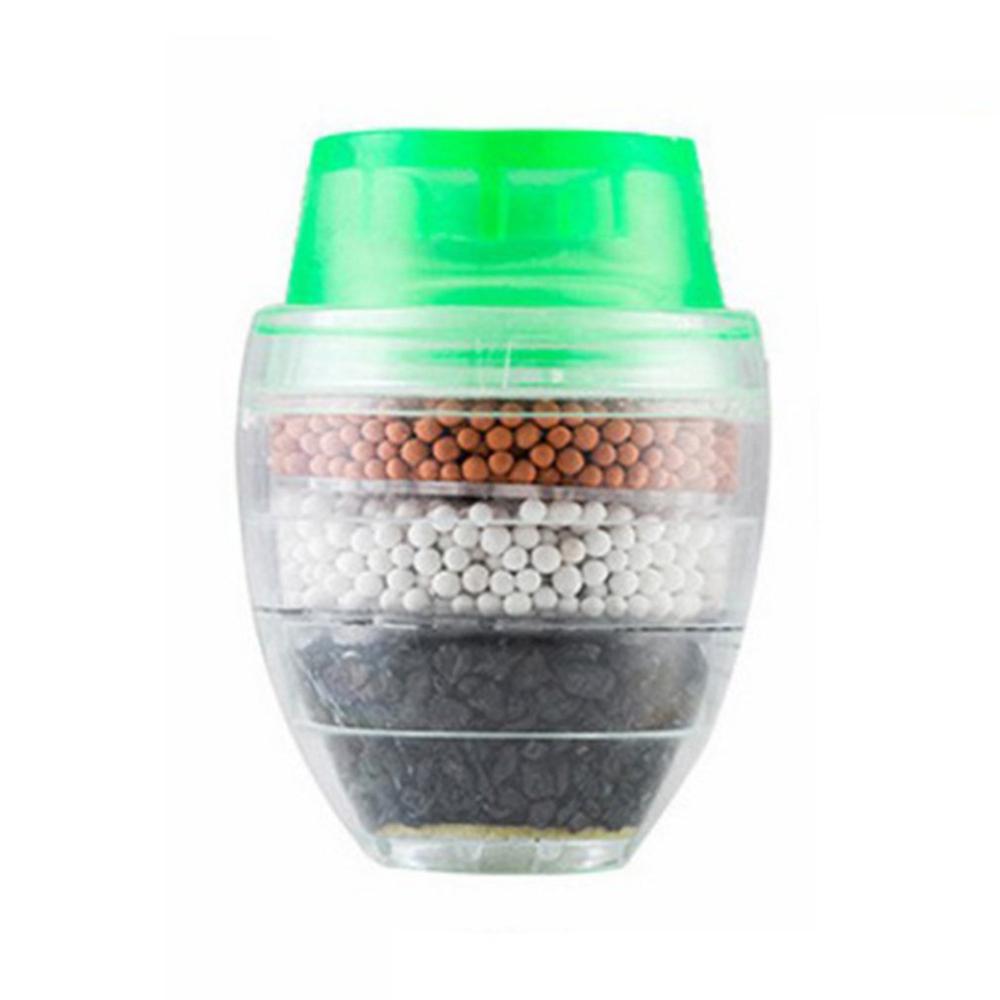Household kitchen faucet activated carbon water purifier water purifier purification system to remove rust sediment filtration: green