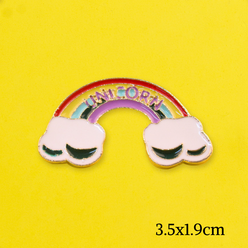 LGBT Rainbow Love Hearts Brooches Badges for Backpack Pride Pin Badges for Clothes Pins for Backpacks LGBT Accessories Badge DIY: HZ0128XZ