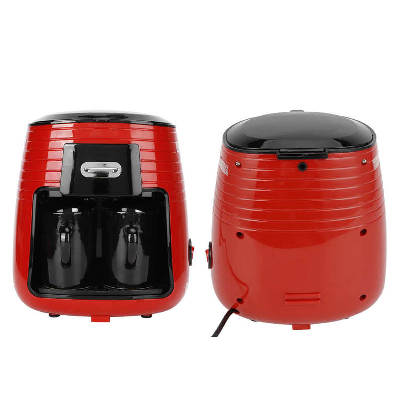 0.25L Coffee Machine With 2pcs Cups Concentrated American Double Cup Espresso Drip Machine For Coffee Maker Machine