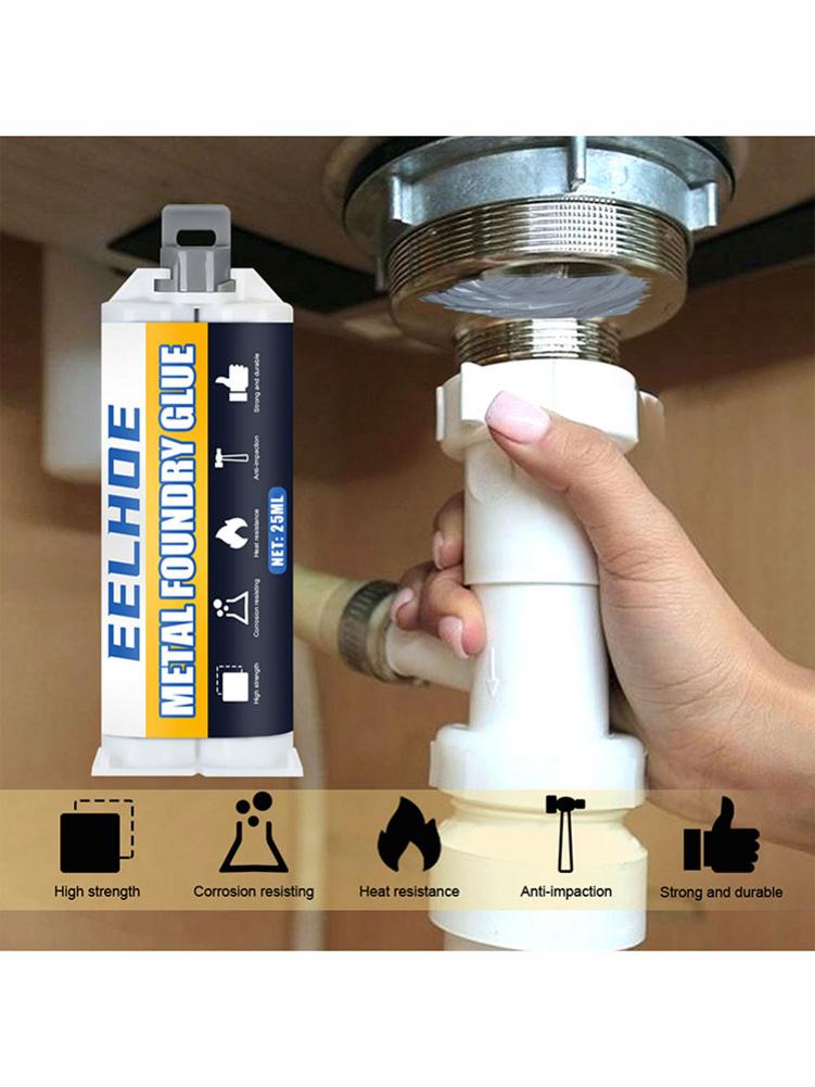 25/50ML Metal Foundry Glue Powerful Industrial Repair Agent Auto Radiator Water Tank Special leakage Plugging Welding Glue