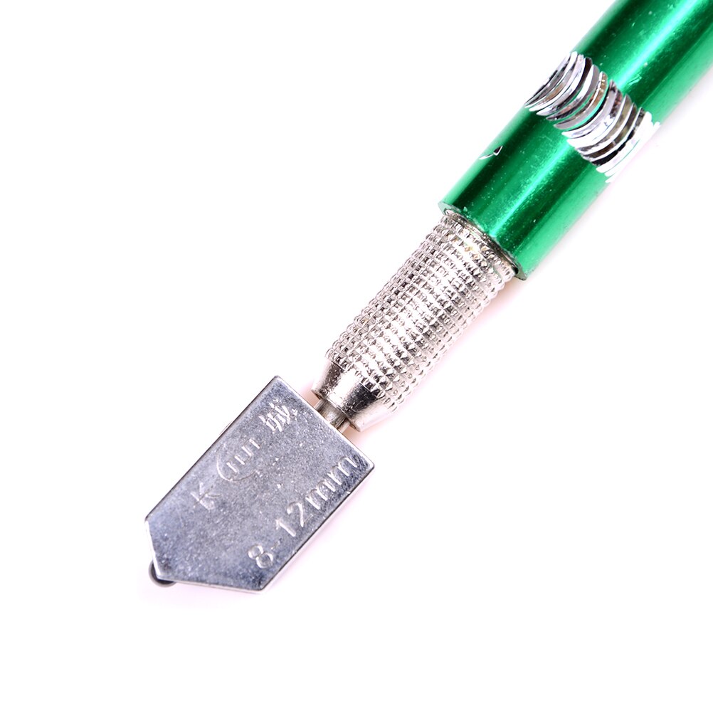 1PCS Oil Filled Tungsten Carbide Glass Cutter Cutting Wheel Metal Handle Hand Tools Random Color