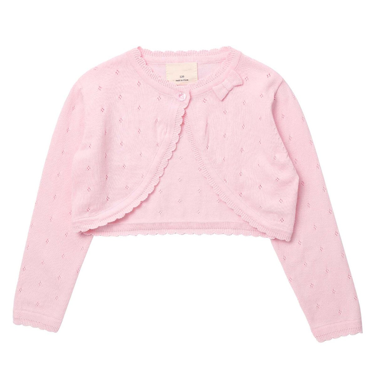 Spring Autumn Girls Knitted Cardigan Knitting Coats Wedding Party Flower Girls Jackets Kids Wrap Princess Boleros Shrug Shawl