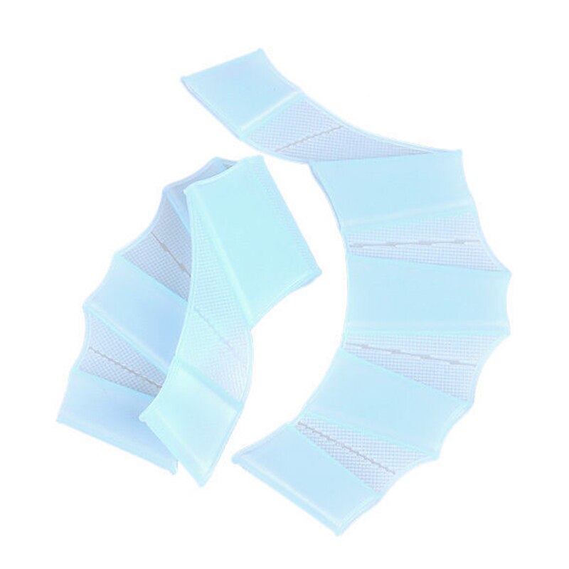 1 paire natation entraînement mains palmées pour hommes femmes enfant Silicone demi doigt main palmes gants ENA88