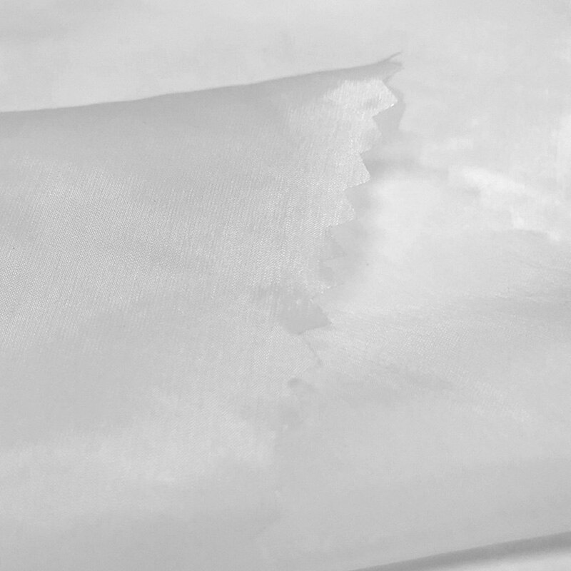 Tissu en Nylon Ultra-fin pour Protection solaire, 50x150cm, pour vêtements, bricolage, couture artisanale, accessoires: White
