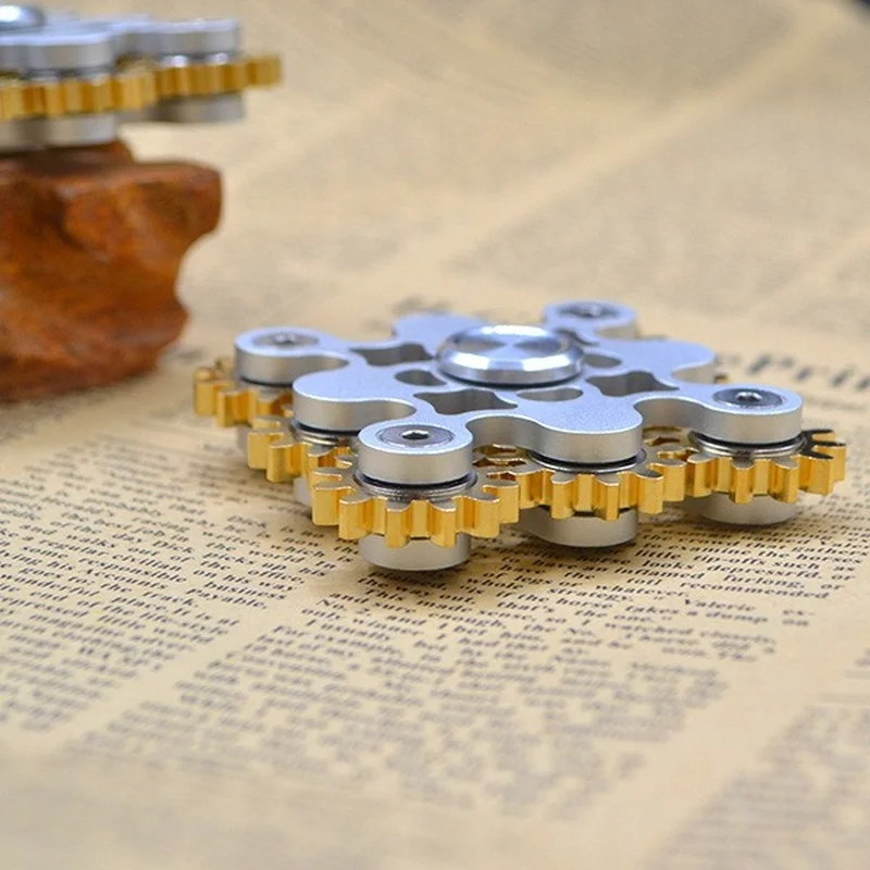 9 Versnellingen Hand Spinner Metalen Fidget Spinners R188 Glad Lager Volwassen Stress Relief Toy Anti Stress Fidget Speelgoed