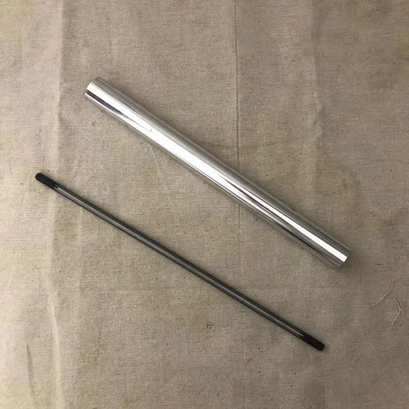 Varilla de extensión de sierra de cadena de ramas altas, tubo de aluminio de 26/28mm, eje de 7/9 dientes, conector rápido, piezas de repuesto para desbrozadora, 75cm