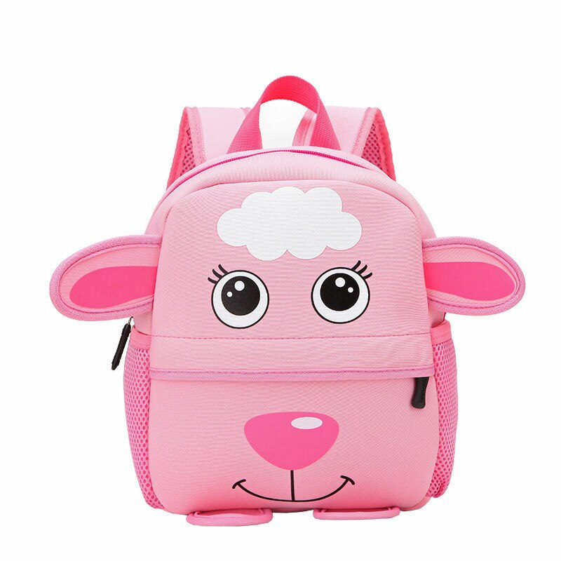 Nuevas mochilas de animales 3D para niños, mochila de de para niñas y niños, mochilas escolares de neopreno para niños, bolsas de dibujos animados de jardín de infantes