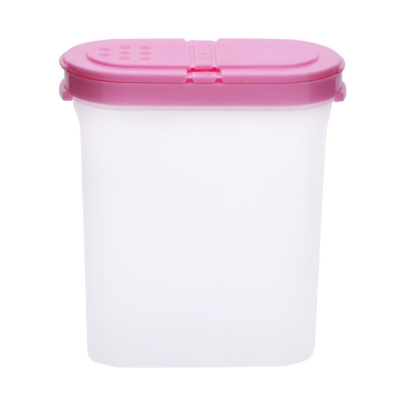 Plastic Fruit Storage Box 2 Lids Sealed Crisper Grains Tank Kitchen Sorting Food Container Box Food Container