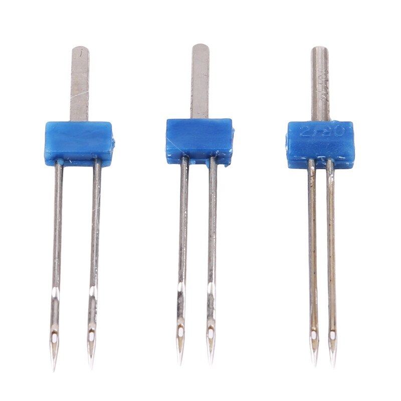 3 unids/pack de agujas dobles multifunción de doble aguja para piezas de máquina de coser Brother para herramientas domésticas máquina de coser casera 976846